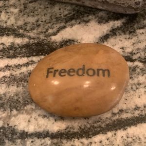 FREEDOM stone!🖤